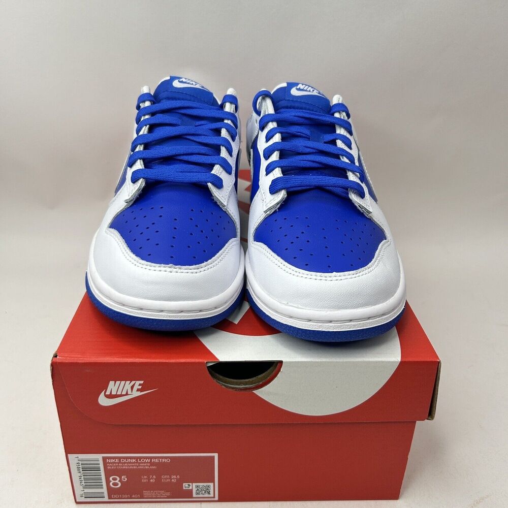 Nike Shoes Dunk Low Retro “Racer Blue” 2023 - Picture 2 of 5
